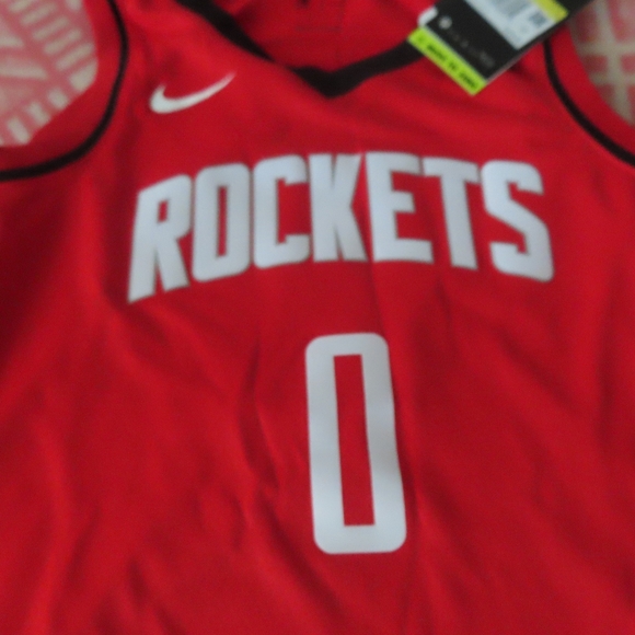 Nike Houston Rockets Russell Westbrook Swingman Jersey (CW3666-657) Size S (40) - Picture 3 of 9